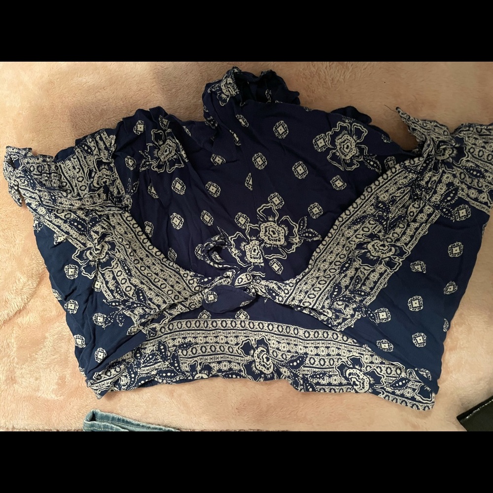 Free People Bandana Shorts